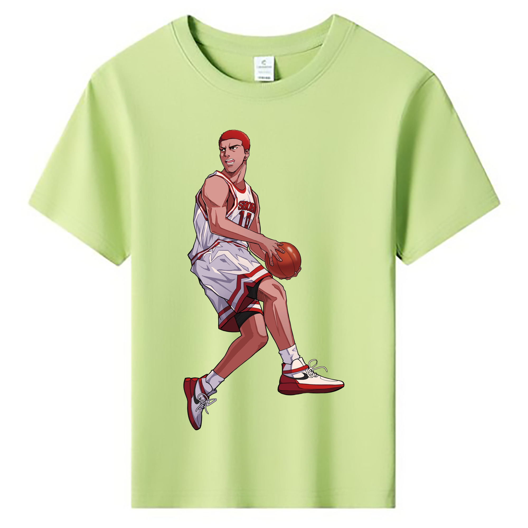 （画像用） SLAM DUNK／スラムダンク 綿100％キッズTシャツ（フロントプリント）